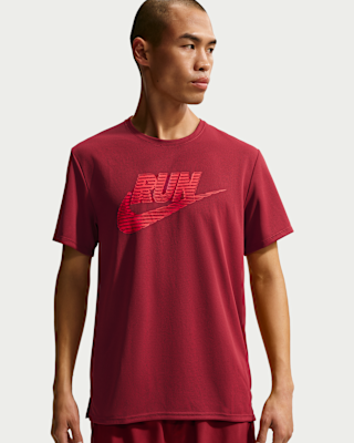 Nike Miler Men's Dri-FIT UV Protection Short-Sleeve Running Top